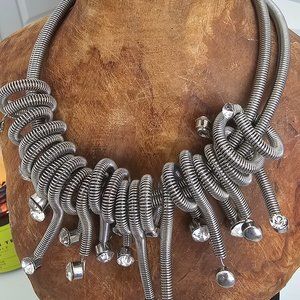Executive Elegance Coil Necklace